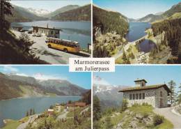 POSTAUTO CAR POSTAL  MARMORERASEE AM JULIERPASS - Marmorera