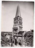 Cpsm 58 - La Charité Sur Loire - Eglise Bénédictine - Vue D'ensemble De La Tour Septentrionale Et Du Faux-triforium - La Charité Sur Loire