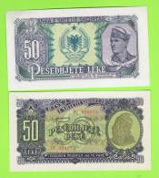 ALBANIA   -  50 Lek  1957 SC  P-29 - Albanie