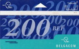 CARTE BELGACOM	200 FB - [2] Prepaid & Refill Cards