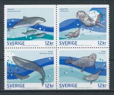 Sweden 2010 Facit # 2775-2778. Sea Animals, MNH (**) - Ungebraucht