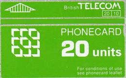 CARTE BRITISH TELECOM 20 Unités - Cartes GSM, Recharges & Prépayées