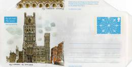 GRANDE-BRETAGNE United Kingdom Aerogramme Air Letter Ely Cathedral MNH ** - Interi Postali