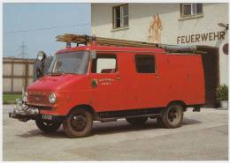 OPEL BLITZ 1,9 T. -  (´61 )-  BRANDWEER / POMPIER / FEUERWEHR / CLASSIC FIRE ENGINE - Trucks, Vans &  Lorries