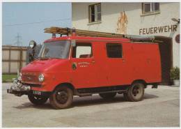 OPEL BLITZ 1,9 T. -  (´61 )-  BRANDWEER / POMPIER / FEUERWEHR / CLASSIC FIRE ENGINE - Camions & Poids Lourds