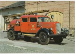 OPEL BLITZ  3,6-36  -(´43 )-  BRANDWEER / POMPIER / FEUERWEHR / CLASSIC FIRE ENGINE - Camions & Poids Lourds