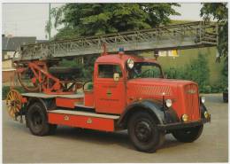 OPEL BLITZ  3,6-36  -(´50 )-  BRANDWEER / POMPIER / FEUERWEHR / CLASSIC FIRE ENGINE - Vrachtwagens En LGV