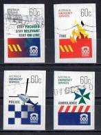 Australia 2010 Emergency Services Set Of 4 Self-adhesives Used - Oblitérés