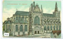 's-HERTOGENBOSCH * St. JANSKERK * ANSICHTKAART * CPA (1929) GELOPEN In 1910 Van ARNHEM Naar GORINCHEM * NVPH NR 50 (2x) - 's-Hertogenbosch