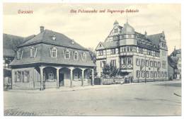 Giessen, Alte Polizeiwache Und Regierungsgebäude, Um 1910 - Giessen