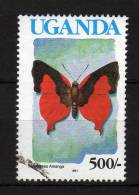 UGANDA - 1989 YT 619 USED UGANDA BLU - Uganda (1962-...)