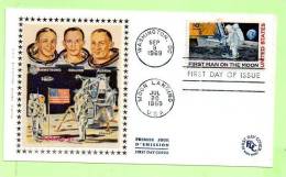 FDC -  TUNITED STATES N° A 73  NEIL ARMSTRONG 1° HOMME SUR LA LUNE - Briefe U. Dokumente