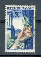 VARIÉTÉS FRANCE  1954 N° 973 JOAILLERIE MADELEINE  MÉTIERS D'ART  OBLITÉRÉ - Used Stamps