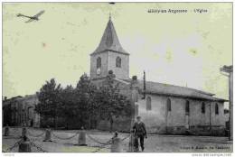 51 - GIVRY-EN-ARGONNE - L'Église - (avion) - Givry En Argonne
