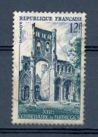 VARIÉTÉS FRANCE  1954 N° 985 L'ABBAYE JUMIEGES  OBLITÉRÉ YVERT TELLIER 1.20 € - Gebraucht