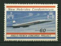 Nouvelles Hébrides Concorde  N° 279  Neuf **  Cote Y&T  15,00  €uro  Au Quart De Cote - Autres & Non Classés