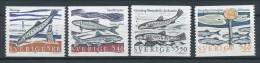 Sweden 1991 Facit # 1668-1671. Rare Fresh Water Fish, MNH (**) - Unused Stamps
