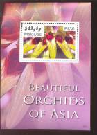MALDIVES   2934  MINT NEVER HINGED SOUVENIR SHEET OF FLOWERS - ORCHIDS   #  527-4   ( - Zonder Classificatie