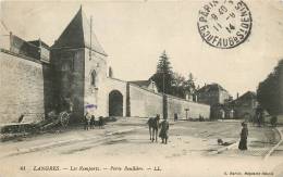 LANGRES LES REMPARTS PORTE BOULLIERE - Langres