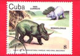 CUBA - 1985 - Fauna Preistorica - Monoclonius - Baconao -  8 - Nuovi