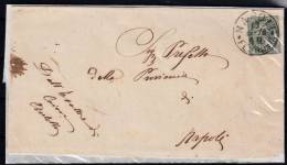 C0082 ITALY 1878, Local Cover From Naples (Napoli) - Other & Unclassified