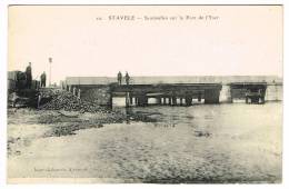 "Stavele - Sentinelles Sur Le Pont De L'Yser" - Alveringem