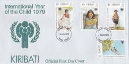 Kiribati 1979 International Year Of  The Child FDC - Kiribati (1979-...)