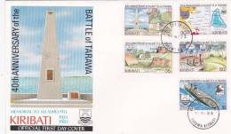 Kiribati 1983 40th Anniversary Battle Of  Tarawa FDC - Kiribati (1979-...)