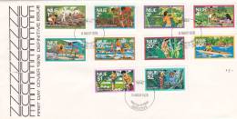 Niue 1976 Definitives FDC - Niue