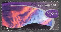 New Zealand 1998 Scenic Skies $1.80 Lindis Pass Used - - Gebraucht