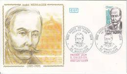 FRANCE - FDC - ANDRE MESSAGER - TIMBRE N°2279 - 1980-1989