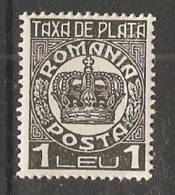 Romania 1938  (**) MNH - Port Dû (Taxe)