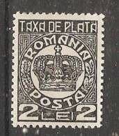 Romania 1938  (**) MNH - Postage Due