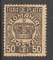 Romania 1946  (**)  MNH - Port Dû (Taxe)