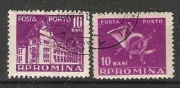 Romania 1957  (o) - Impuestos
