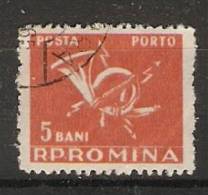 Romania 1957  (o) - Postage Due