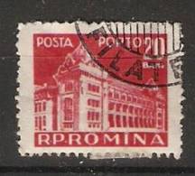 Romania 1957  (o) - Postage Due