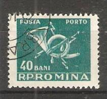 Romania 1957  (o) - Postage Due