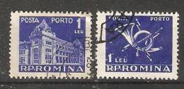 Romania 1957  (o) - Postage Due