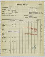 Fruits Vitrac à Vincennes Et Coulommiers, Dept 77 Et 94 - Agriculture