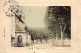 CPA-(38) - TULLINS - La Place D´Armes Et L'Hôtel De Ville - Tullins
