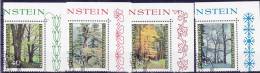 LIECHTENSTEIN - Michel - 1980 - Nr 757/60 -  Gest/Obl/Us - Oblitérés