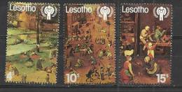 LESOTHO 1979 - INTERNATIONAL YEAR OF THE CHILD - CPL. SET - UNUSED - Lesotho (1966-...)