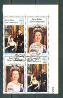 1986 NORTH CYPRUS QUEEN ELIZABETH BIRTHDAY & PRINCE ANDREW - SARAH FERGUSON WEDDING PAIR MNH ** CTO - Neufs