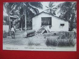 GABON - CAP LOPEZ - SCIERIE DE LA SOCIETE DU HAUT OGOUE - CARTE " RARE " - Gabon