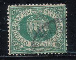 Repubblica Di San Marino - 1894 - 5 C. Verde (o) - Gebraucht