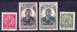 GUYANE  N°180 - 181 Et Taxe 22 - 23  Neufs Sans Charniere - Unused Stamps