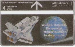 TARJETA DE HOLANDA CON UN COHETE ESPACIAL DE ESTADOS UNIDOS (NUEVA-MINT) - Astronomie