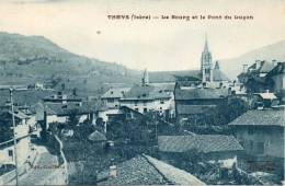 CPA -(38) - THEYS - Vue Sur Le Bourg  Et Le Pont Du Luçon - Theys