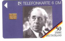 Deutschland - O 033  01/95 - 50 Jahre Deutschland - Literatur-Nobelpreis Für Heinrich Böll - O-Serie : Serie Clienti Esclusi Dal Servizio Delle Collezioni